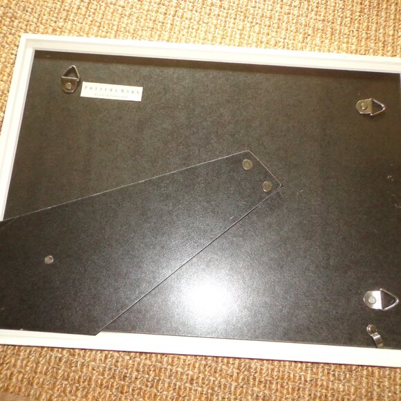 Pottery Barn wood gallery frame 13x11 " Frame White - Picture 9 of 9